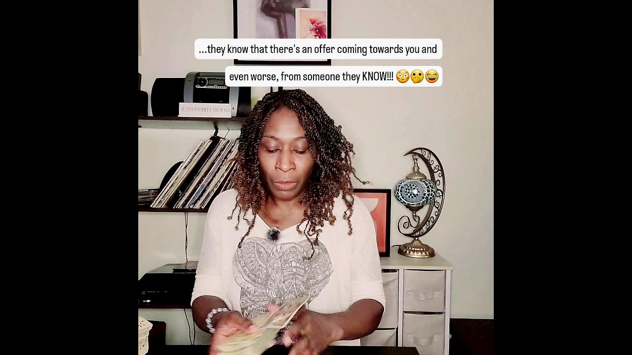 ...they know that there's an offer coming towards you and even worse, from someone they KNOW!!! 😳🫢😂