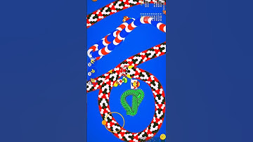 Worms Zone oi gameplay snake gaming short video #viral #gaming #trending #snake #game