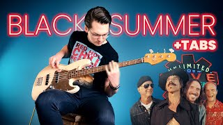 BLACK SUMMER - Red Hot Chili Peppers \/\/ Bass Cover with Tabs \/\/ Unlimited Love 2022