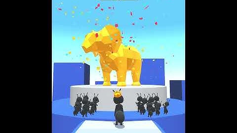 TINY ANT RUN 3D GAMEPLAY MAX LEVEL 3D GAME PART|| 51 ALL LEVELS GAMEPLAY