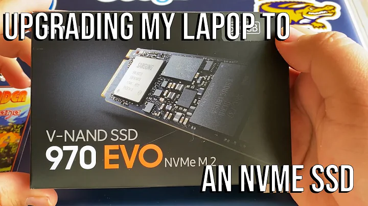How I upgraded my laptops storage to an NVMe SSD