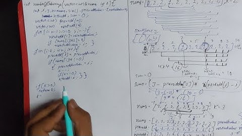 1248. Count number of nice subarrays | C++ | Simple and detailed explanation | Leetcode daily | DSA