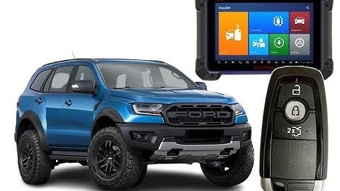 FORD EVEREST 2021 ADD SMART KEY FOB WITH AUTEL IM608