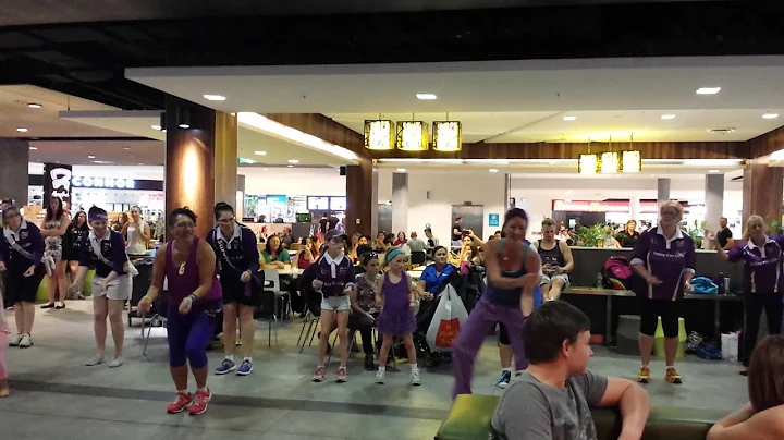 Relay for life. Zumba performance.