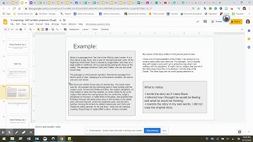 Shared reading day 2 video 1 (6th grade)