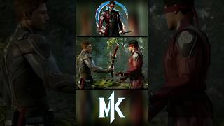 Johnny Cage Gives Sento Back To Kenshi Mortal Kombat 1