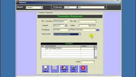 Cara Melakukan Koreksi Setoran Simpanan Koperasi pada Armadillo Simpan Pinjam