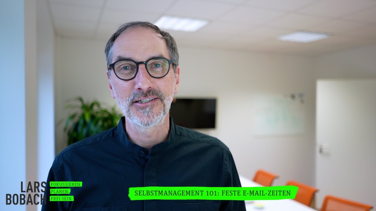 New Update Selbstmanagement 101: Feste E-Mail-Zeiten