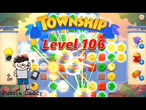 Colorful Puzzle Level 106 ∥ No Booster_All level clear_Township