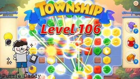 Colorful Puzzle Level 106 ∥ No Booster_All level clear_Township