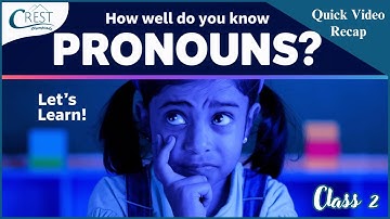 Class 2 Pronoun | English Olympiad | CREST Olympiads