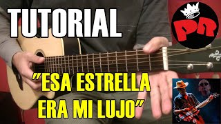 Miniatura del video "COMO TOCAR "Esa estrella era mi lujo" de Los Redondos | Tutorial guitarra acústica/criolla SOLO"