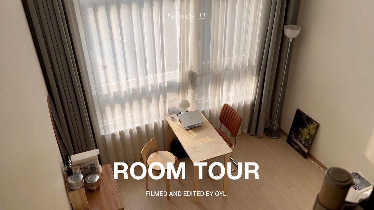 eng) 나의 새로운 보금자리ㅣ복층 오피스텔 룸투어 브이로그ㅣRoom Tour 🏡