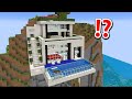 Dig A Hole In A Mountain And Turns It Into A Modern House Minecraft Dig A Hole In A Mountain And Turns It Into A Modern House Minecraft