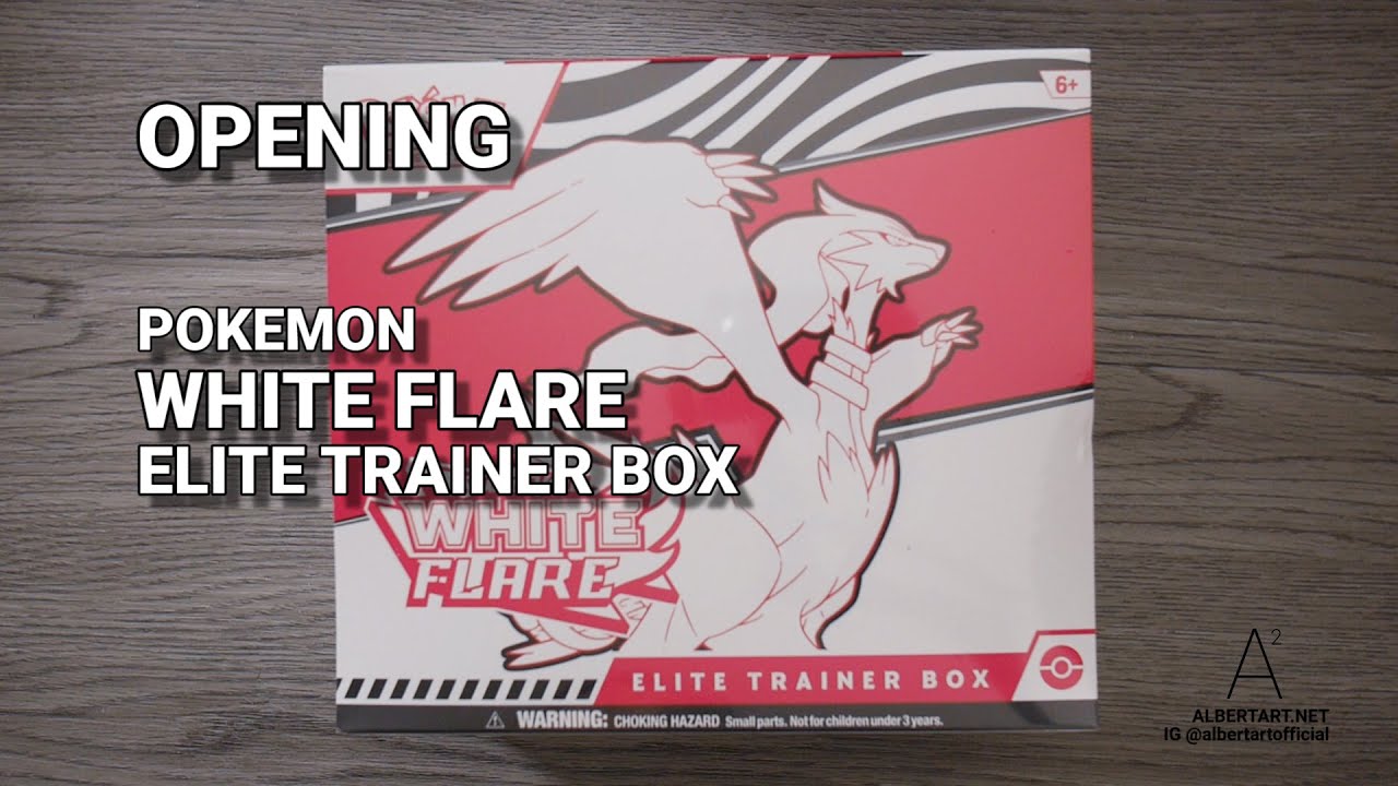 WHITE FLARE ELITE TRAINER BOX PACK OPENING UNBOXING #TCG #POKEMON
