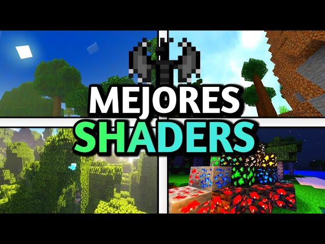 👉Top mejores SHADERS MEGA REALISTAS para Minecraft pe (gama baja y  med