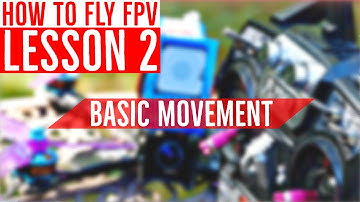 Lesson 2: How to Hover, Move Forward, Stop, Hold Position, Turn, Land - FPV Drone Flight Training