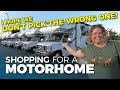 SHOPPING FOR A NEW RV! Finding a Small Motorhome for a Family of Five