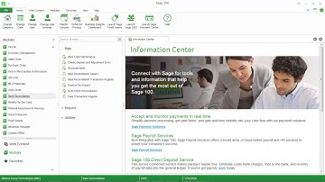Posting a Bank Rec Transaction to General Ledger in Sage 100