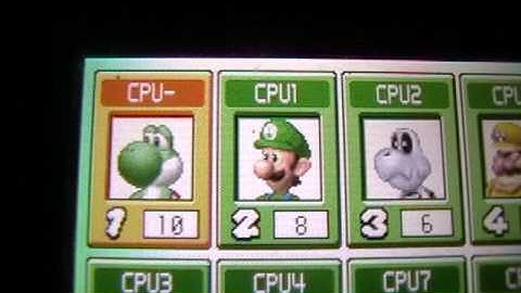 Mario Kart DS action replay