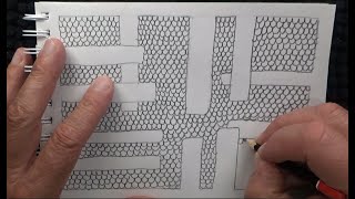 ASMR  Doodling Blocks & Fish Scales  Chewing Gum & Whispering  Australian Content