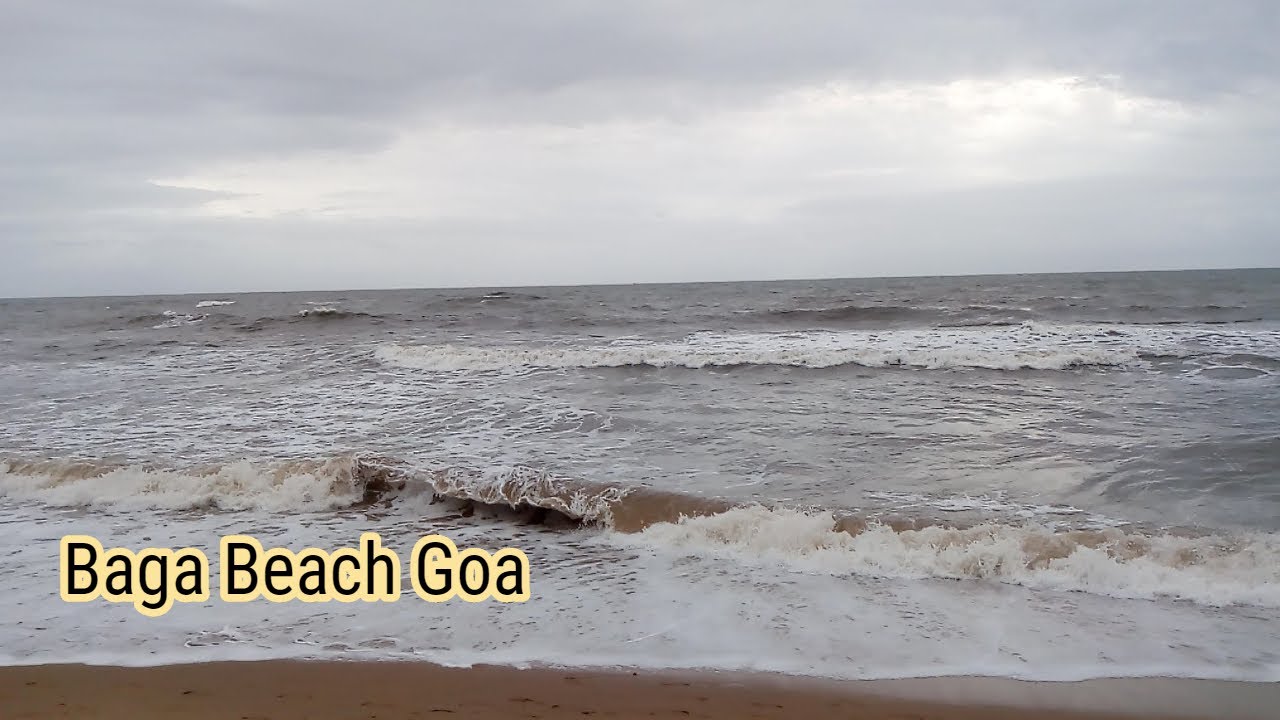 Baga Beach Goa | Beautiful Relaxing View | HD Video