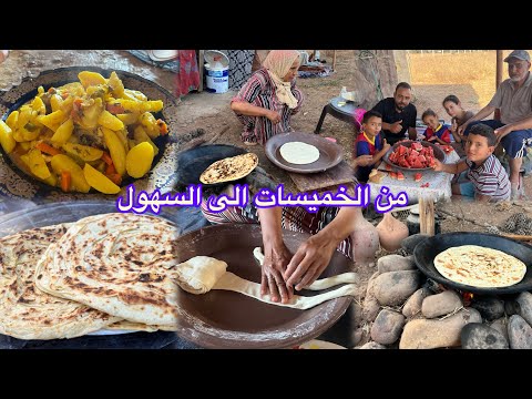 اجواء البادية مشينا عند الواليد والواليدة لسهول سلا دوزنا نهار زوين بزاف