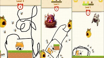 Save The Dog Game Level 1.Complete. #shorts #gameplay #shortsfeed #dogshorts #trendingshorts