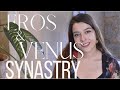 Eros and Venus in a synastry chart! 🔮Conjunction, Opposition, Square, and Trine! Astrology 101🪐