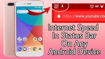 Enable Internet Speed On Mi A1 or Any Android Device