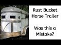 328 RSW Horse Trailer Rebuild Part 1