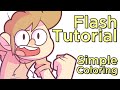 Simple Coloring - FLASH tutorial