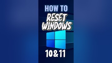 How to Reset Your PC? - Windows 10 or 11