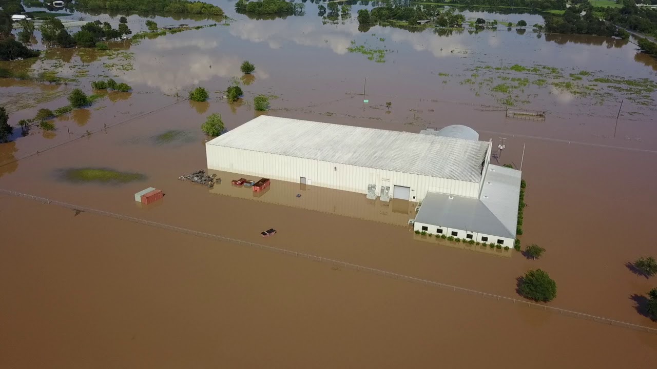 FBC Drone Footage Wagon Rd, Simonton, TX 8/31/17 (1) YouTube