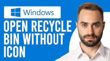 How to Open Recycle Bin Without Icon (How to Get to the Recycle Bin Without the Desktop Icon)
