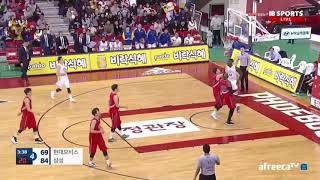 20180127 vs 울산현대모비스 천기범 하이라이트