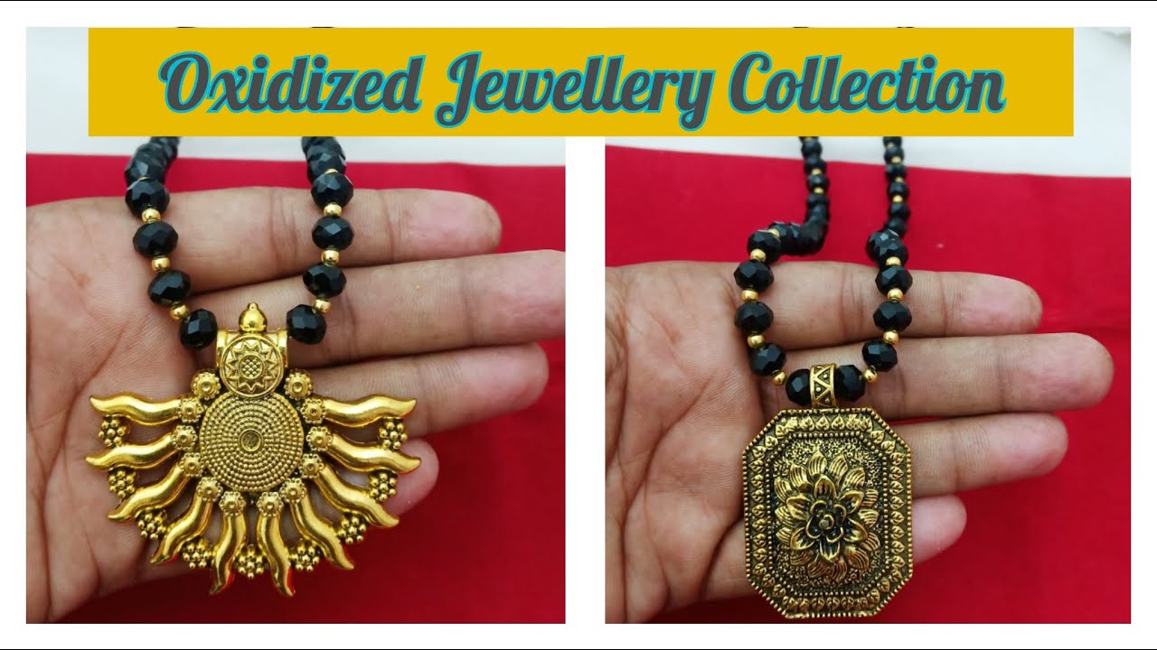 oxidized jewellery |oxidized jewellery making|oxidized earrings collection|oxidised necklace 2021|