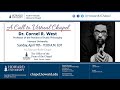 Dr. Cornel West | Andrew Rankin Memorial Chapel | Howard University