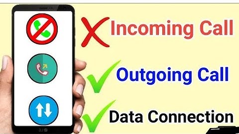 Sabhi Incoming Calls Ko Band Karke Internet Kaise Chalaye !! Disable Incoming Calls And Use Internet