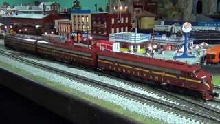 MTH DCS O Scale Train Layout Update (Spring 2015)