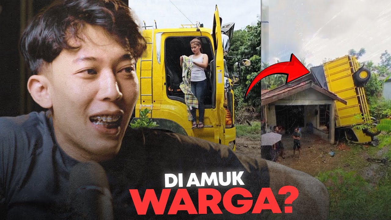 COBA AJA MBA NYA GAK MAKSA BUAT BAWA TRUCK 😱
