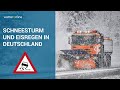 Schneesturm und Eisregen: Tief TRISTAN hat Deutschland fest im Griff (07.02.2021)