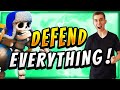 DEFEND EVERY PUSH & MAKE OPPONENTS SAD PANDAS! — Clash Royale