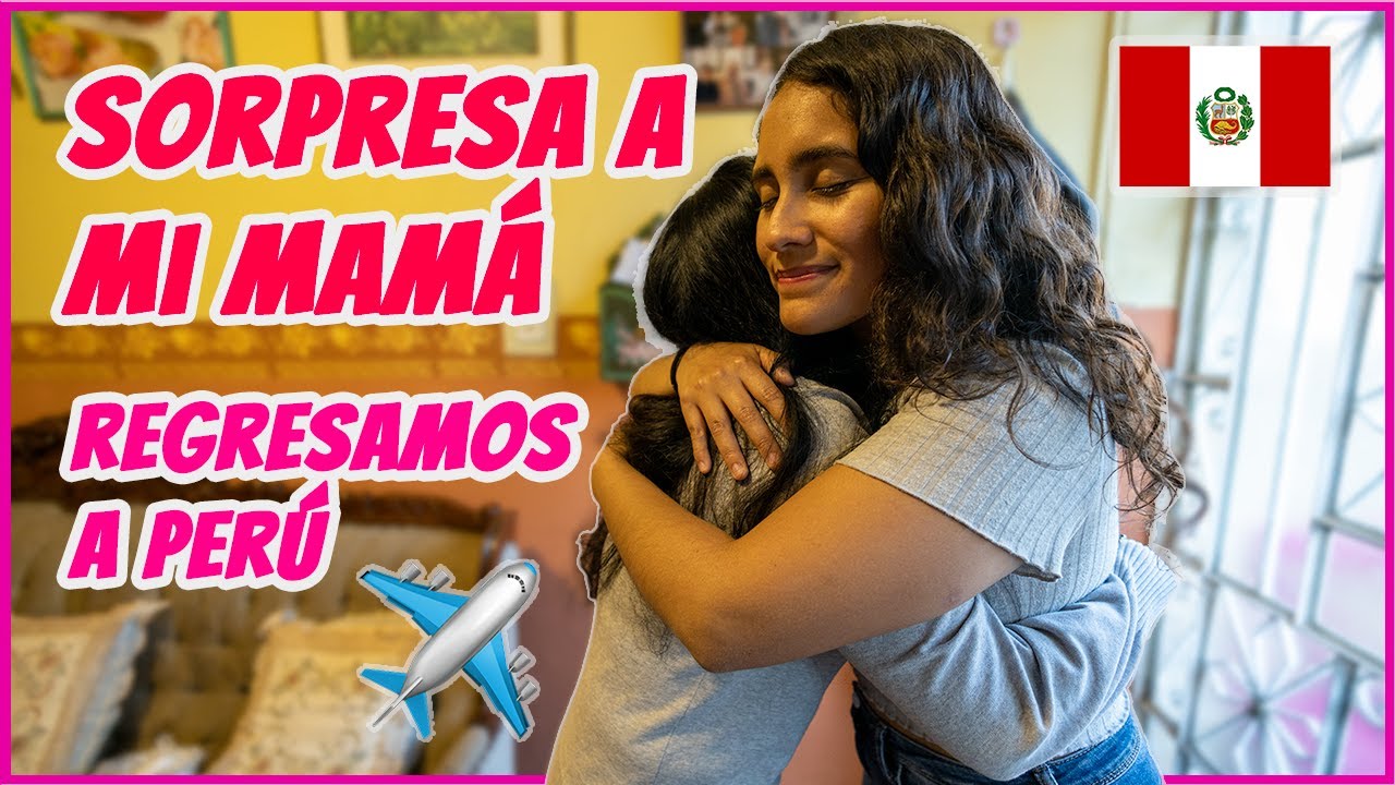 LLEGUÉ DE SORPRESA A PERÚ POR SU CUMPLEAÑOS Y ASÍ REACCIONÓ