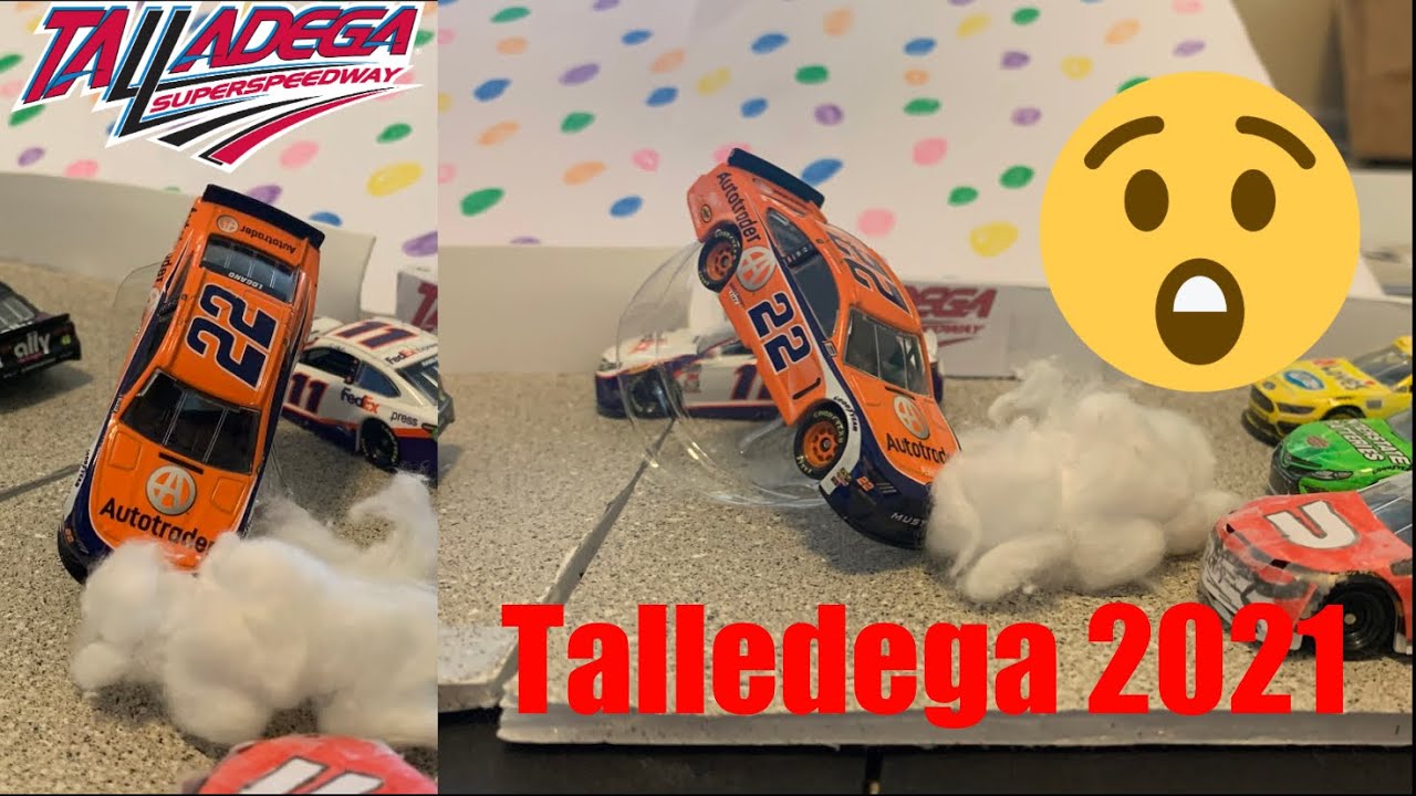NASCAR Stop Motion Recreation: Talledega 2021
