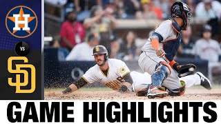 Astros vs. Padres Game Highlights (9\/4\/21) | MLB Highlights