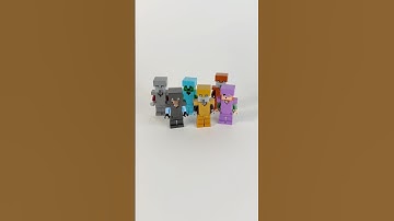 Rare Lego Minecraft Armor