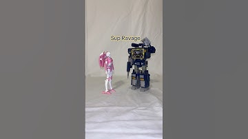 Sup Ravage #transformers #arcee #soundwave #earthrise #wfc #netflix #netflixsoundwave