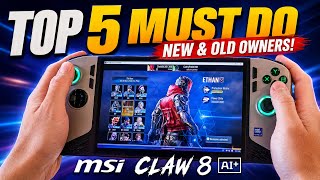 MSI Claw 8 AI+ 5 Things You NEED To Do Right Now Net Worth