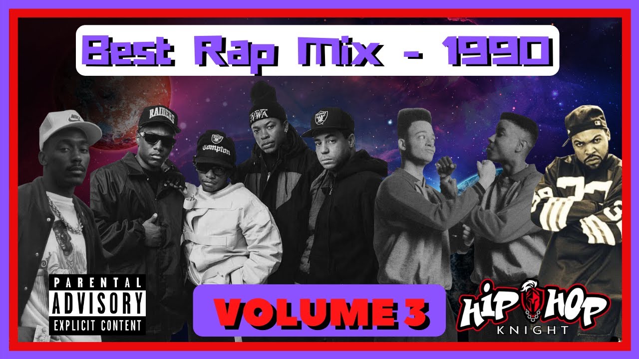 Best Rap Mix 1990 Volume 3 🔥 Old School Hip Hop 🎤 90's Rap 🤘 80's Rap 📻  Mix Best Hip Hop Party Mix